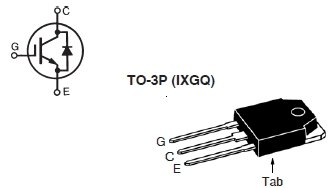 IXGQ20N120BD1, IGBT-транзистор, 1200 В, 40А